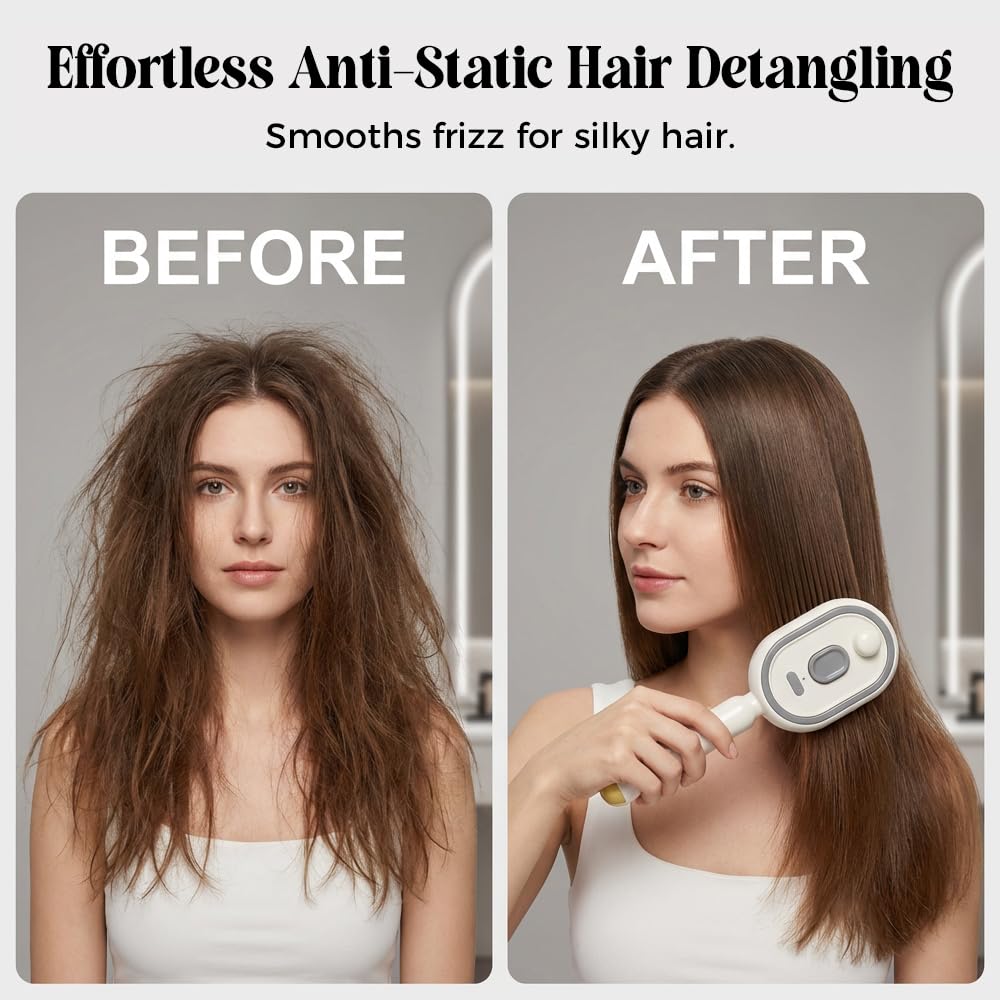 MistGlide – Spray Air Cushion Massage Comb