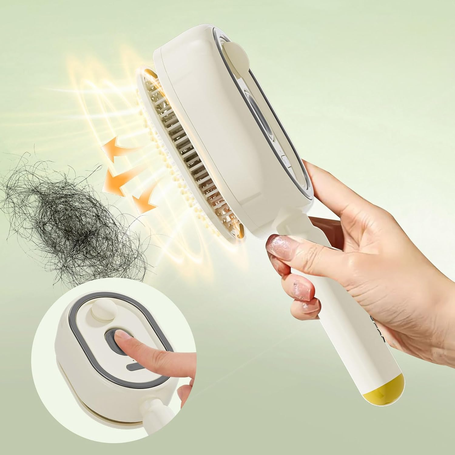 MistGlide – Spray Air Cushion Massage Comb
