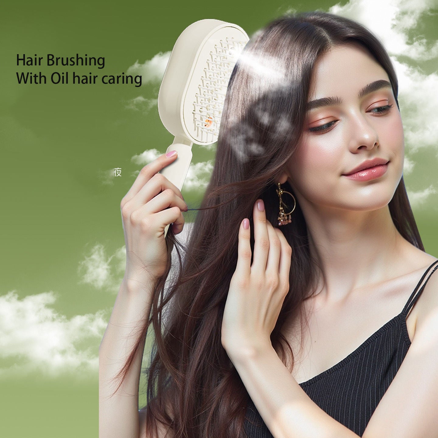 MistGlide – Spray Air Cushion Massage Comb