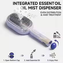 MistGlide – Spray Air Cushion Massage Comb